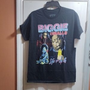 Biggie Smalls Graphic T-Shirt - Black